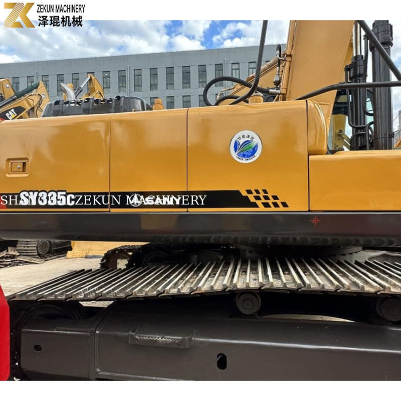 Kullanılmış Sany 335 Kazı makinesi 4000 çalışma saatinde 35 ton çalışma ağırlığı
