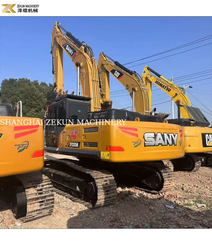 Kullanılmış Sany 335 Kazı makinesi 4000 çalışma saatinde 35 ton çalışma ağırlığı