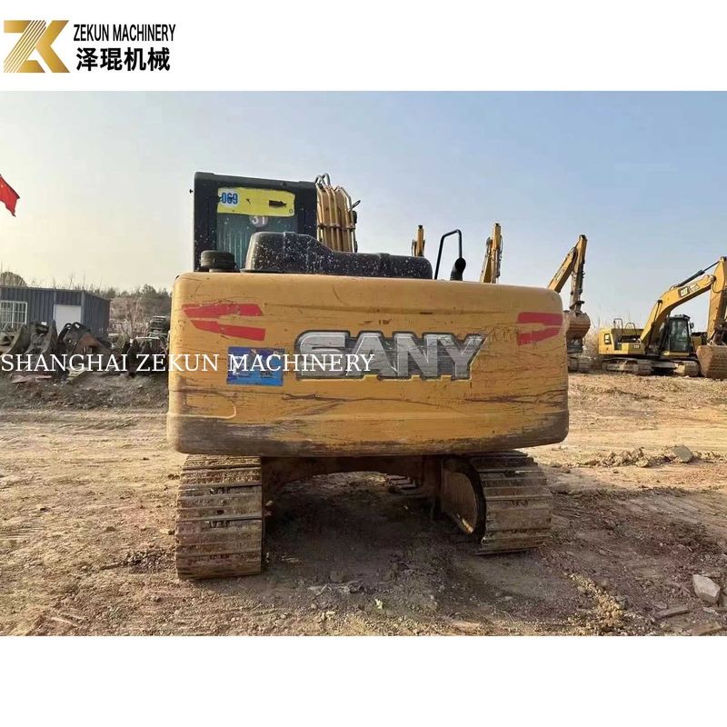 Hidrolik Silindir Diğer 13 Ton Kullanılmış Sany Crawler Excavator SY135C-8 SY135C-9