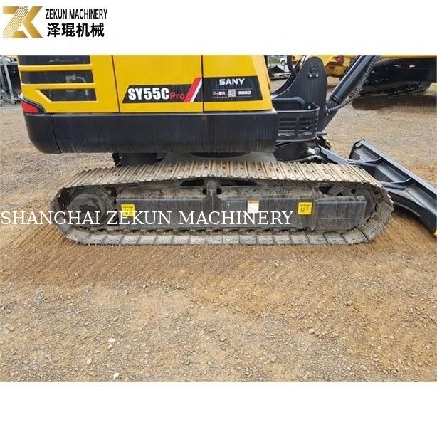 5 ton çalışma ağırlığı mini kazıcı SY55C Pro kullanılmış Sany kazıcı tarafından