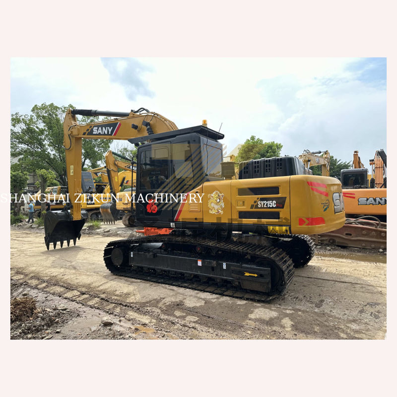 2023 Sany SY215C Pro Crawler Excavator 21 Tons Diğer Hidrolik Pompa ile Ağır Ekskavator