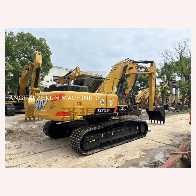 2023 Sany SY215C Pro Crawler Excavator 21 Tons Diğer Hidrolik Pompa ile Ağır Ekskavator