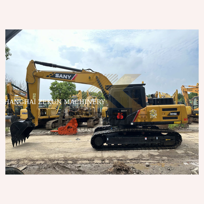 2023 Sany SY215C Pro Crawler Excavator 21 Tons Diğer Hidrolik Pompa ile Ağır Ekskavator