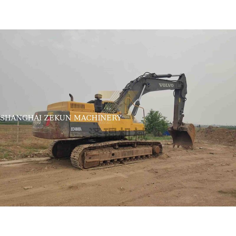 Kullanılmış Volvo EC480DL 48T kazıcı 1.77-3.8m3 kova Kore ithalatı