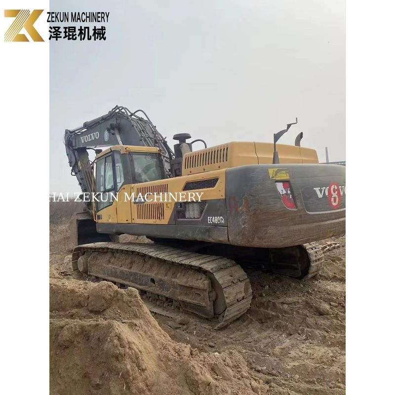 48 Ton Volvo EC480DL Kullanılmış Ekskavatör 265kw Güç ve 4001-6000 Çalışma Saati