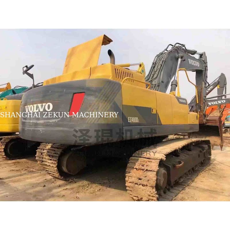 İkinci El Volvo Ec480dl 4600 Çalışma Saati ve Diğer Hidrolik Silindirli Ekskavator