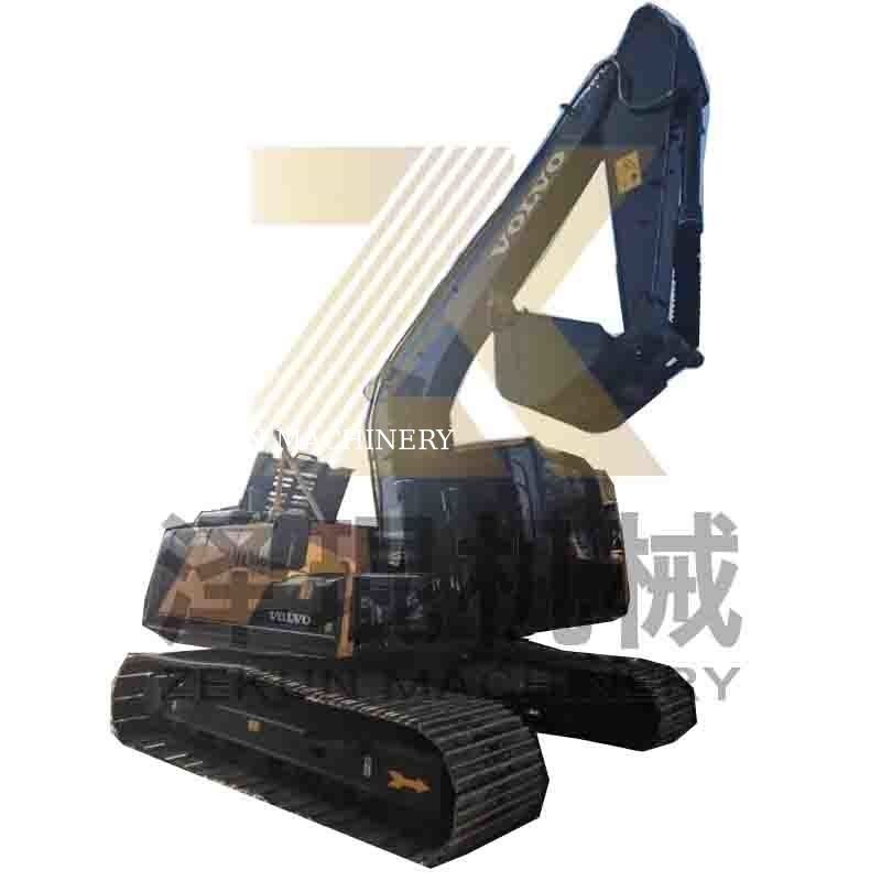 Volvo EC140DL Excavator kullanılmış İyi bakımlı D3.8E Motoru 14 Ton Çalışma Ağırlığı
