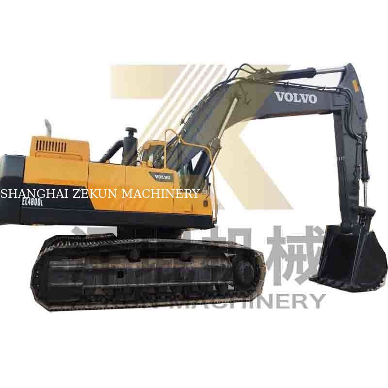 Kullanılmış VOLVO EC480DL kazıcı 270KW Güç ve 1.77 3.8 m3 kova kapasitesi