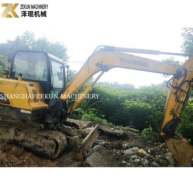 5.5 tonluk Hyundai Robex 55-7 Hydraulic Valve ile kazıcı 0.18m3 kova