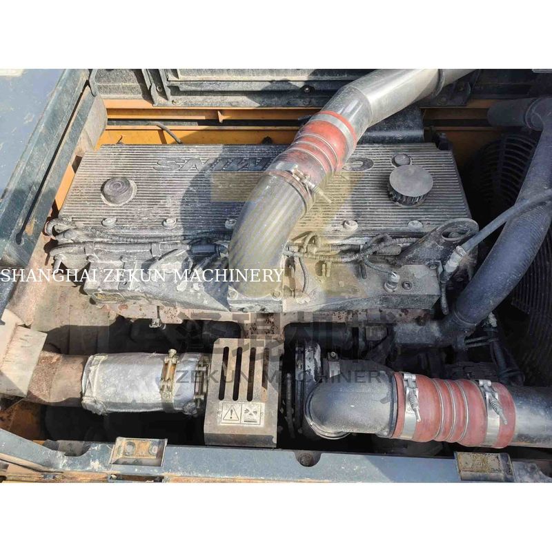 Kullanılmış Hyundai 520-9VS Cummins motoru ve orijinal pompası olan 52 tonluk kazıcı