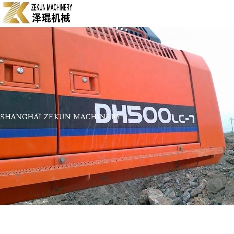 Kullanılmış 2018 Doosan 500 Ekskavatörü DH500 DH500LC-7 Ağır Çalışma Kazıması için 46 ton Çalışma Ağırlığı