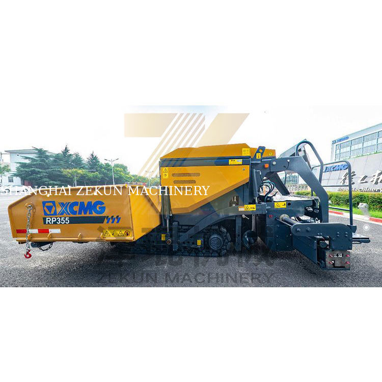 7.5ton 1.2m 2.2m XCMG RP355 PAVER EC 3. aşama yol inşaat ekipmanları