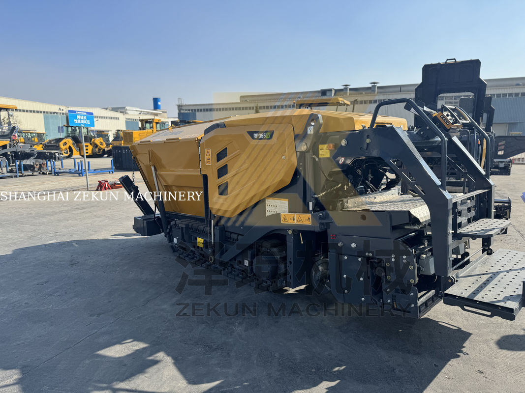 7.5ton 1.1m 2.0m XCMG RP355i PAVER EC 5. aşama yol inşaat ekipmanları