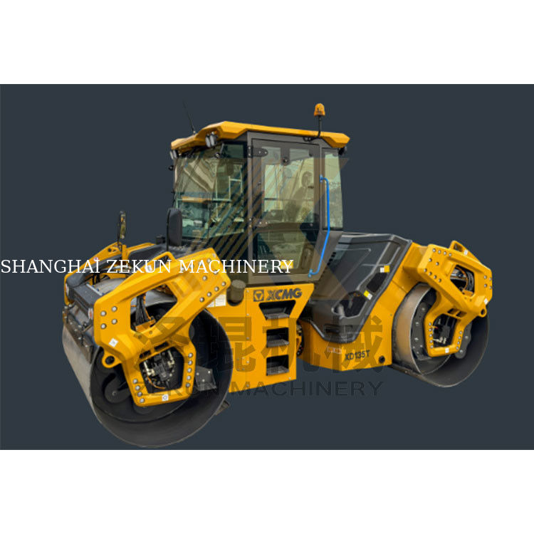 13 ton XCMG XD135T Çift Davullu Roller EU Etap V Yol İnşaatı Ekipmanı