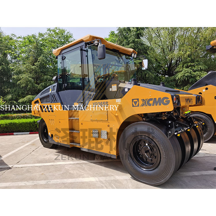 26 ton XCMG XP265S Lastik Roleri AB 3. Aşama Yol İnşaatı Ekipmanı