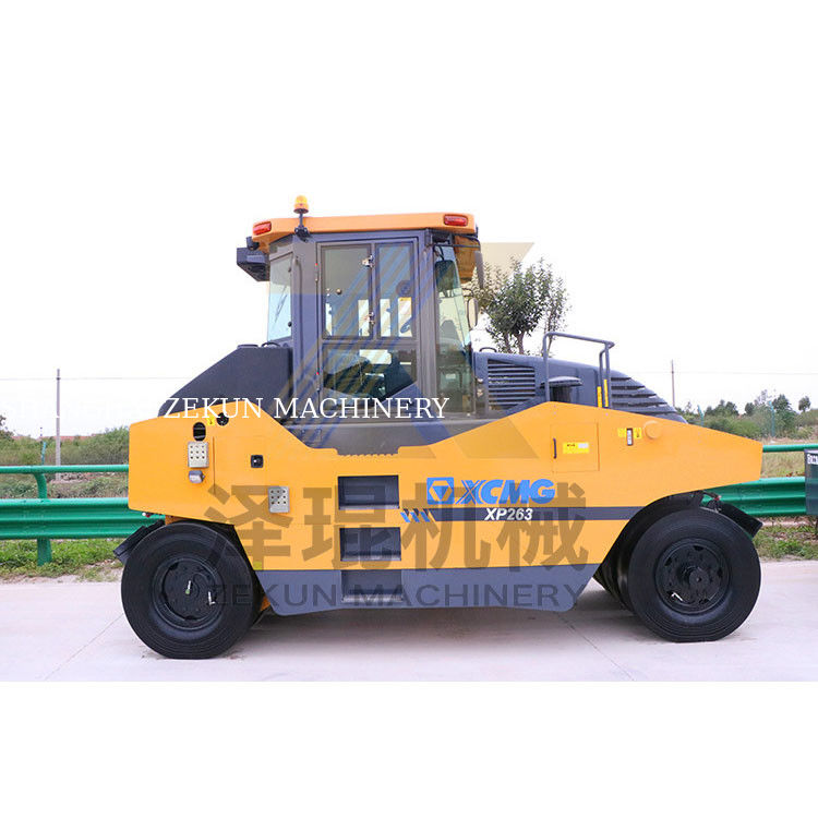 30 ton XCMG XP263 Lastik Roleri Çin III Aşama Yol İnşaatı Ekipmanı