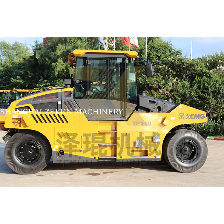 13 ton XCMG XP165U Lastik Roleri EU STAGE V/TIER 4F Yol İnşaatı Ekipmanı