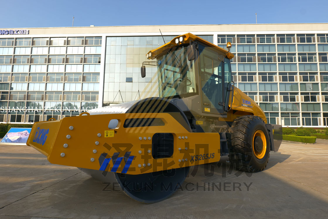 26 ton XCMG XS265JS titreşimli rulo Çin III aşama ekipmanları