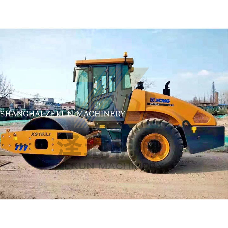 16 tonluk XCMG XS163J Tek davullu titreşimli rulo Çin 2. aşama