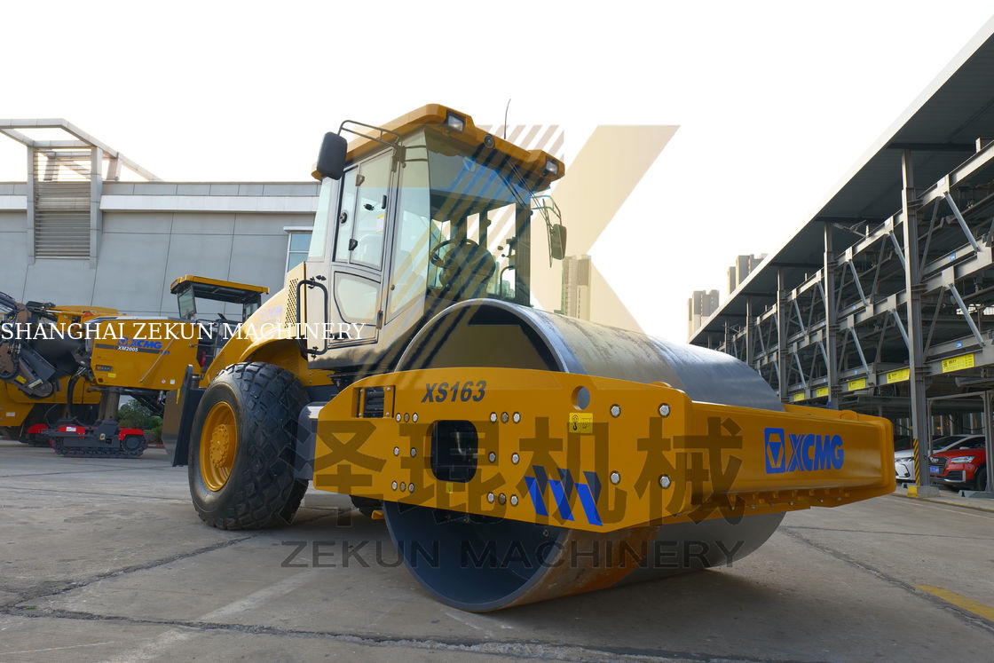 16 ton XCMG XS163 titreşimli rulo Çin 2. aşama ekipmanları