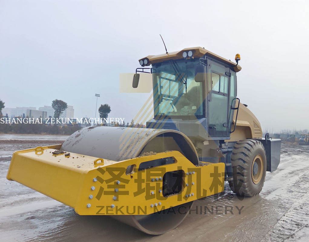 11 ton XCMG XS115 Tam Hidrolik Roller EU Aşama V Yol Ekipmanı