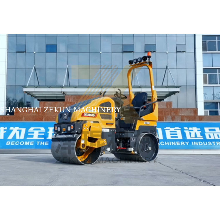 1.7ton XCMG XD90 Hafif Vibratör Roller EU Etap V Yol İnşaatı Ekipmanı