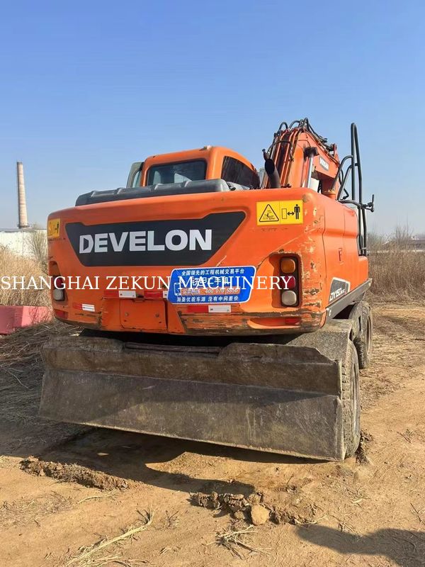 Doosan DX150W-9C kazıcı 15 tonluk tekerlek türü Satılık