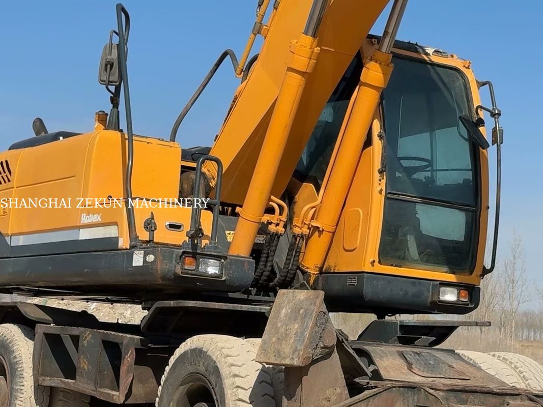2014 Hyundai R210W-9 21 tonluk tekerlekli kazıcı inşaat projeleri için mükemmel