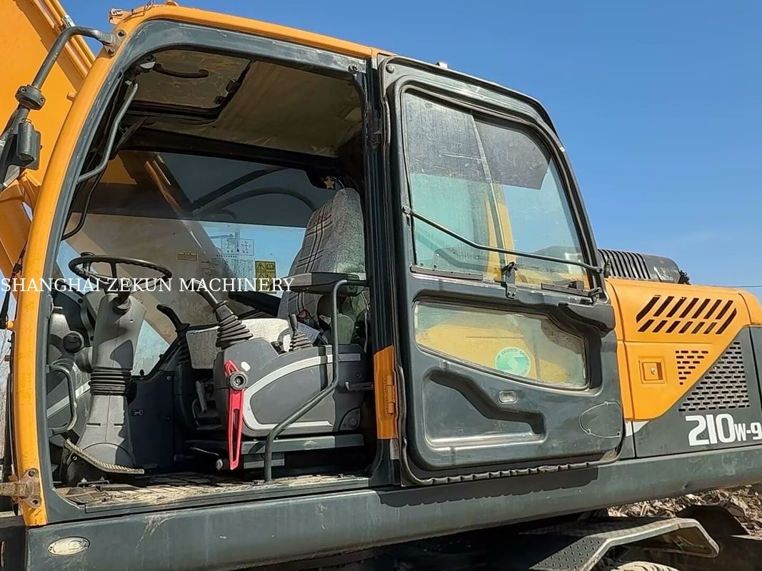 2014 Hyundai R210W-9 21 tonluk tekerlekli kazıcı inşaat projeleri için mükemmel