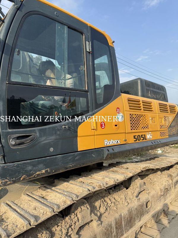 2020 Hyundai R505VS 50 Ton Ağır Güçlü Projeler İçin Ağır Güçlü Kazıcı