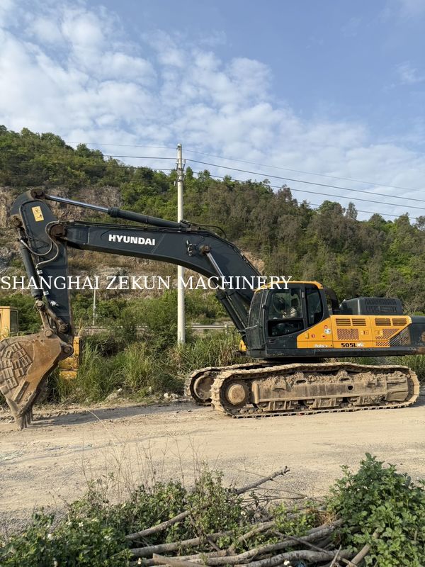 2020 Hyundai R505VS 50 Ton Ağır Güçlü Projeler İçin Ağır Güçlü Kazıcı