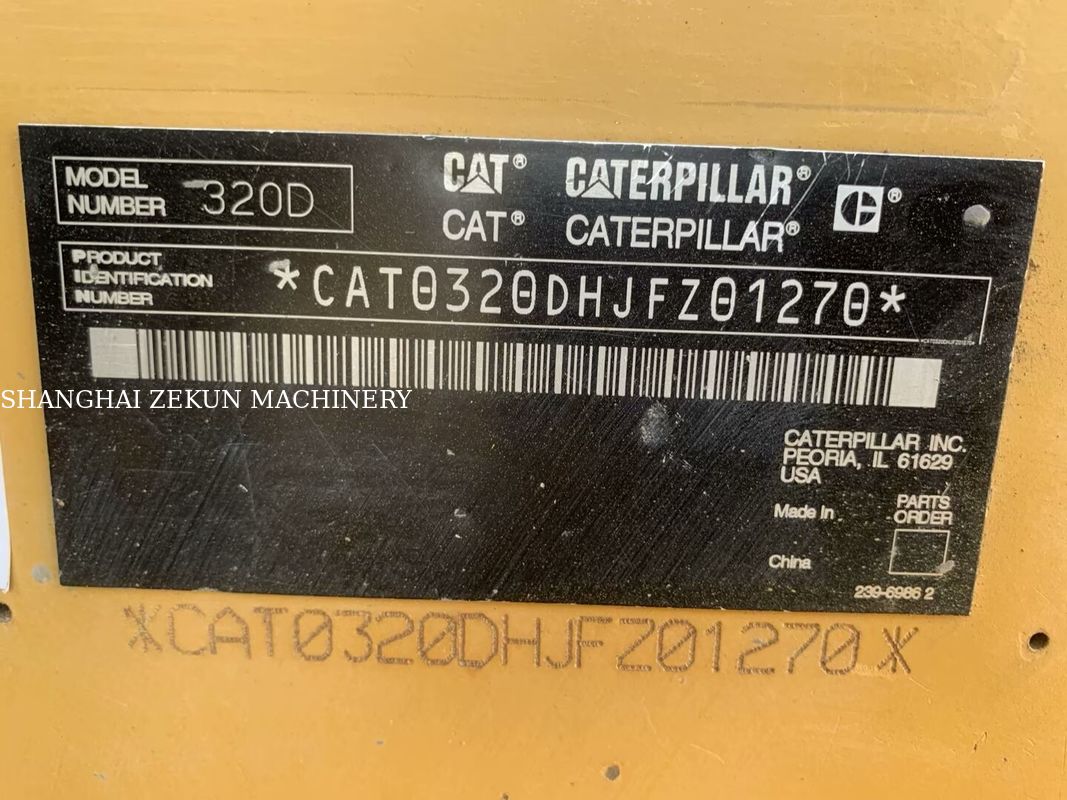 2020 Cat 320D2L kazıcı 21 tonluk birim 5238 saat ağır iş projeleri için