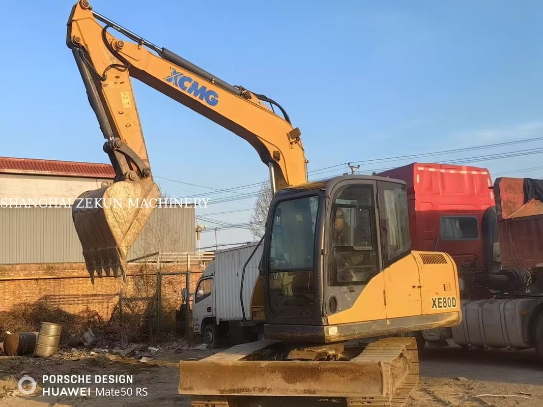 2018 XCMG XE80D 8 tonluk sürünen kazıcı 8.568 saat satılıyor