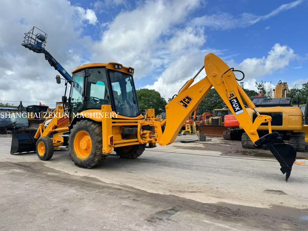 2001 JCB 3CX Backhoe Loader Excavator 95 L/min Hidrolik Sistem Akışıyla