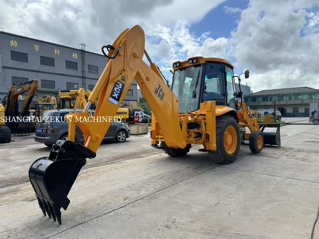 2001 JCB 3CX Backhoe Loader Excavator 95 L/min Hidrolik Sistem Akışıyla