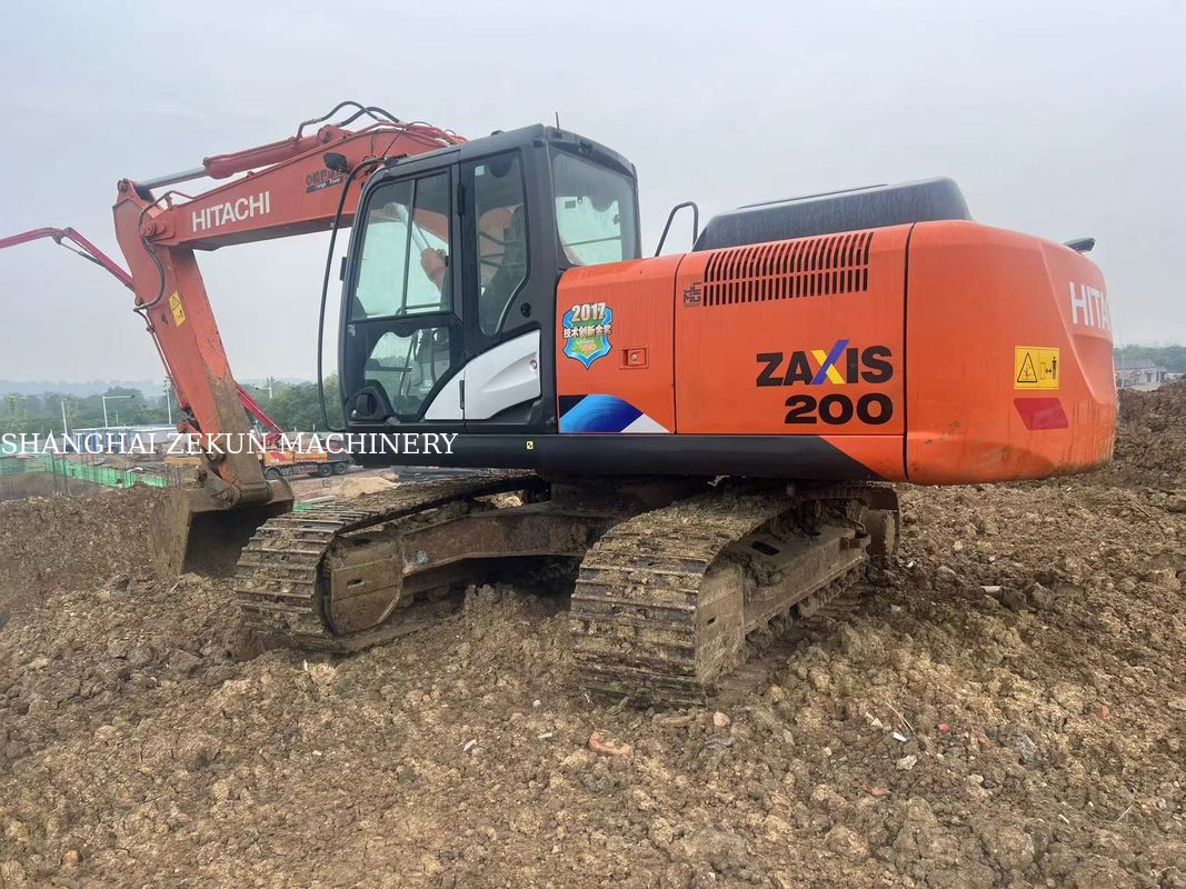 2020 Hitachi ZX220-5A Ekskavatör 6541 saat Maksimum Kazma Yüksekliği 630 mm Maksimum Kazma Derinliği 670 mm Ağır İşler İçin