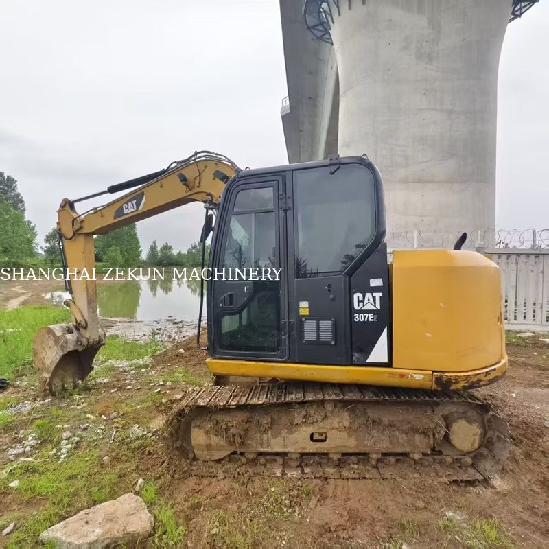 2017 CAT 307E2 Ekskavatör 12544saat Maksimum Boşaltma Yüksekliği 070 Mm Hidrolik Basınç 28 MPa