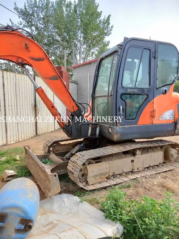 2013 Doosan DX60 Ekskavatör Hidrolik Basınç 27.5 MPa ve Maksimum Kazı Yüksekliği 800 mm