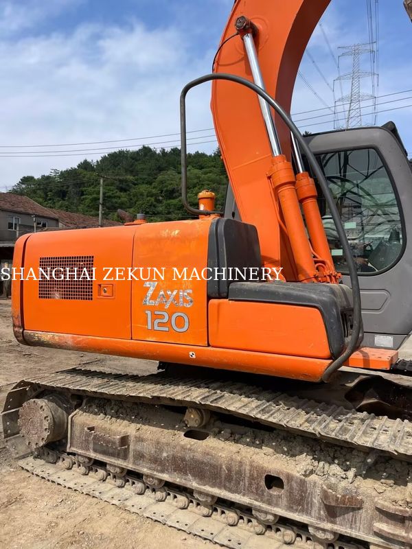 Hitachi ZX120-6 Excavator 2.5m Kol Uzunluğu ve 210mm Maksimum Çekim Yüksekliği ile Kullanılır 11158hrs
