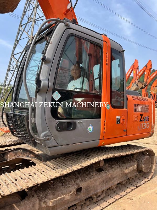 Kullanılmış Hitachi ZX130-6 Ekskavatör, 11053 saat, 4.6m Bom Uzunluğu, 34.3 MPa Hidrolik Basınç