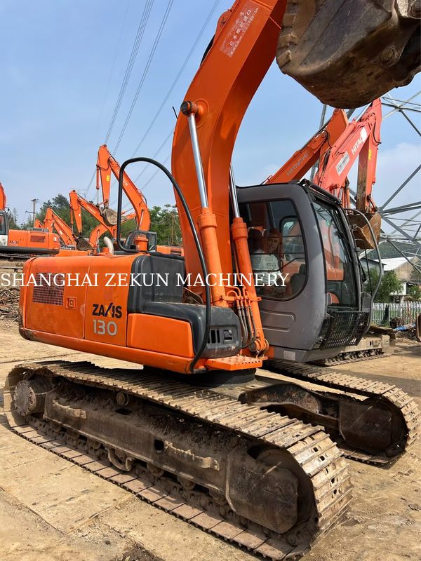 Kullanılmış Hitachi ZX130-6 Ekskavatör, 11053 saat, 4.6m Bom Uzunluğu, 34.3 MPa Hidrolik Basınç