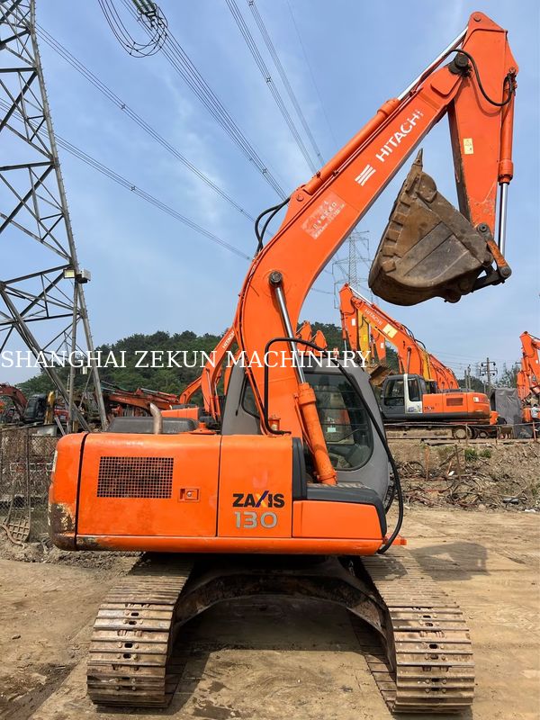 Kullanılmış Hitachi ZX130-6 Ekskavatör, 11053 saat, 4.6m Bom Uzunluğu, 34.3 MPa Hidrolik Basınç