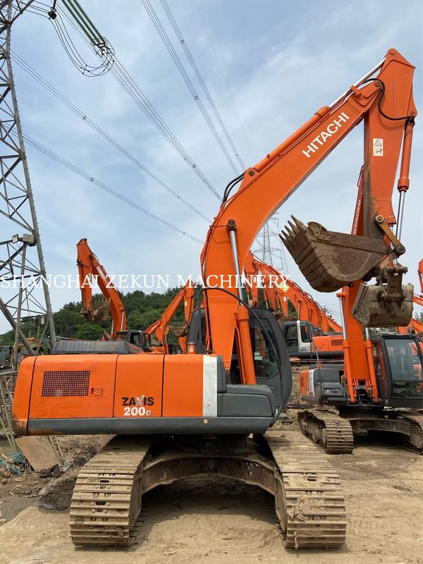 Kullanılmış Hitachi ZX200-3G Ekskavatör, 11050 saatte, Kol Uzunluğu 2.94 M, Bom Uzunluğu 5.7 M